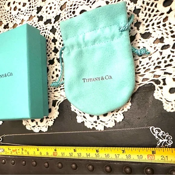 Tiffany & Co. Enchant Filigree Butterfly Pendant Necklace Sterling Silver 16" - Picture 6 of 8